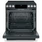 Cafe 4pc Kitchen Package with Refrigerator, Range, Microwave, and Dishwasher in Black, , large