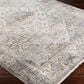 Surya Presidential PDT-2311 Dusty Sage, Gray, Charcoal, Ivory, Wheat, Ice Blue, Blue, Light Olive, Saffron and Orange 11"6" x 15"6" Area Rug, , large