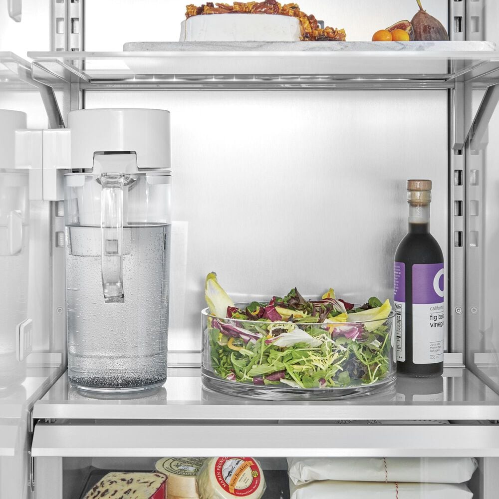 Monogram 24&quot; Integrated Column Refrigerator with Reversible Door - Panel Sold Separately, , large