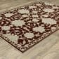 Oriental Weavers Capella Red and Beige 9"10" x 12"10" Area Rug, , large