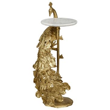 Jaipur Home Mayura Accent Table in Gold, , large