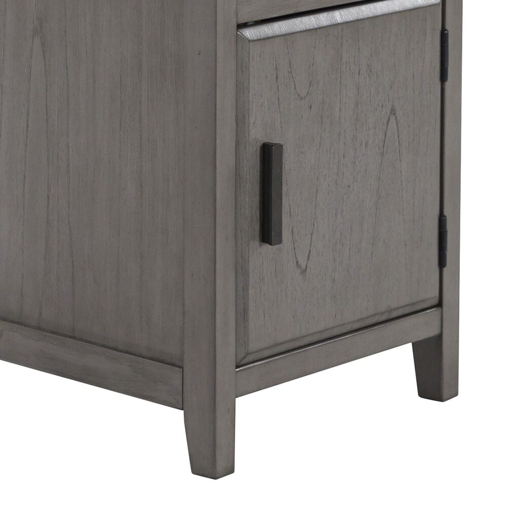 Ashley Devonsted Chairside End Table in Gray, , large