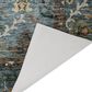 Dalyn Rug Company Silk Road Aqua, Gold, Copper, Blue, Teal, Mocha and Fern 10" x 14" Area Rug, , large