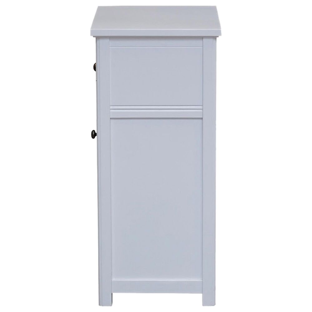 Timberlake Dorset 1-Drawer 29&quot; Bath Storage Cabinet in White, , large