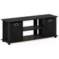 HOMLUX 41.7" Entertainment Center TV Stand with Storage Bins in Black, , large