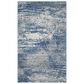 Safavieh Evoke EVK272A 2"2" x 4" Navy and Ivory Scatter Rug, , large