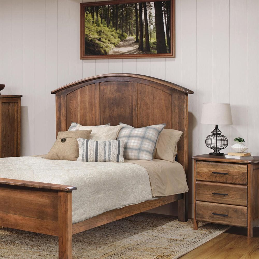 Briarwood American Timbers 3 Drawer Nightstand in Turkish Coffee, , large