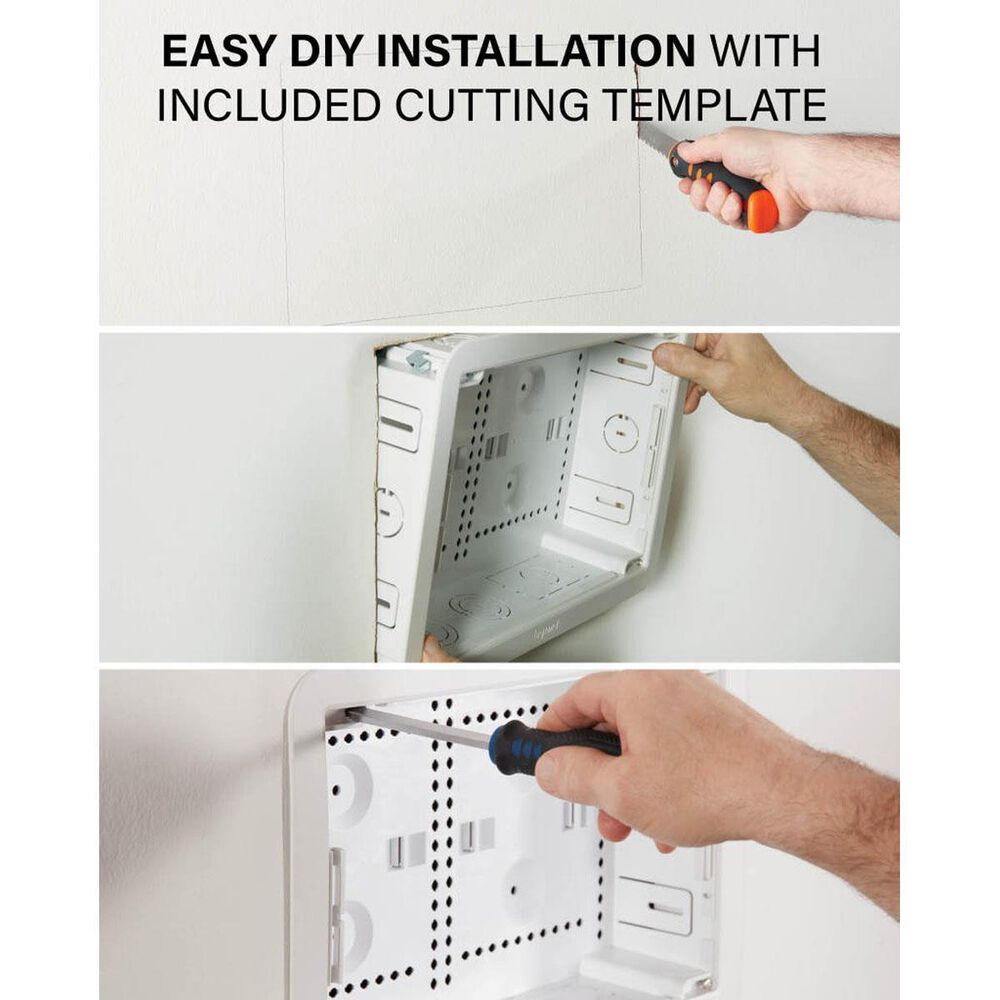 Sanus 17" TV Media In-Wall Box, , large