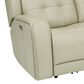Flexsteel Grant Power Reclining Loveseat with Power Headrest in Cream, , large