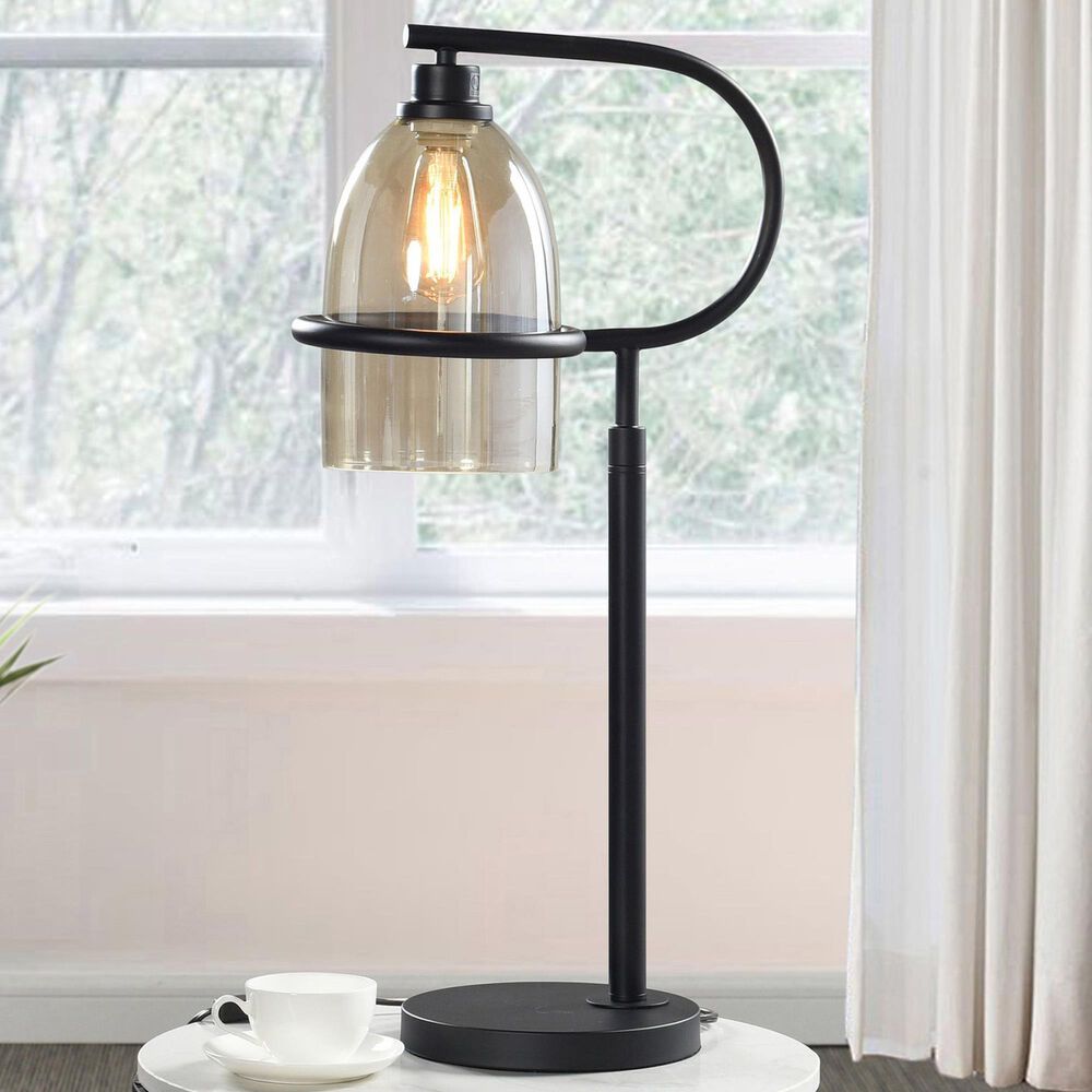 Flair Industries Radiance Table Lamp in Dark Bronze, , large