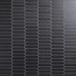 Dal-Tile Artefino Element Charcoal 1.5" x 6" Capsule on 12" x 13" Porcelain Mosaic Sheet, , large