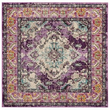 Safavieh Monaco MNC243L-5SQ 5" Square Violet/Light Blue Area Rug, , large