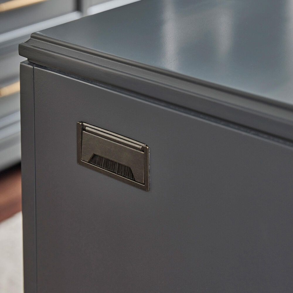 Riva Ridge Alexander 66&quot; Executive Desk in Midnight, , large
