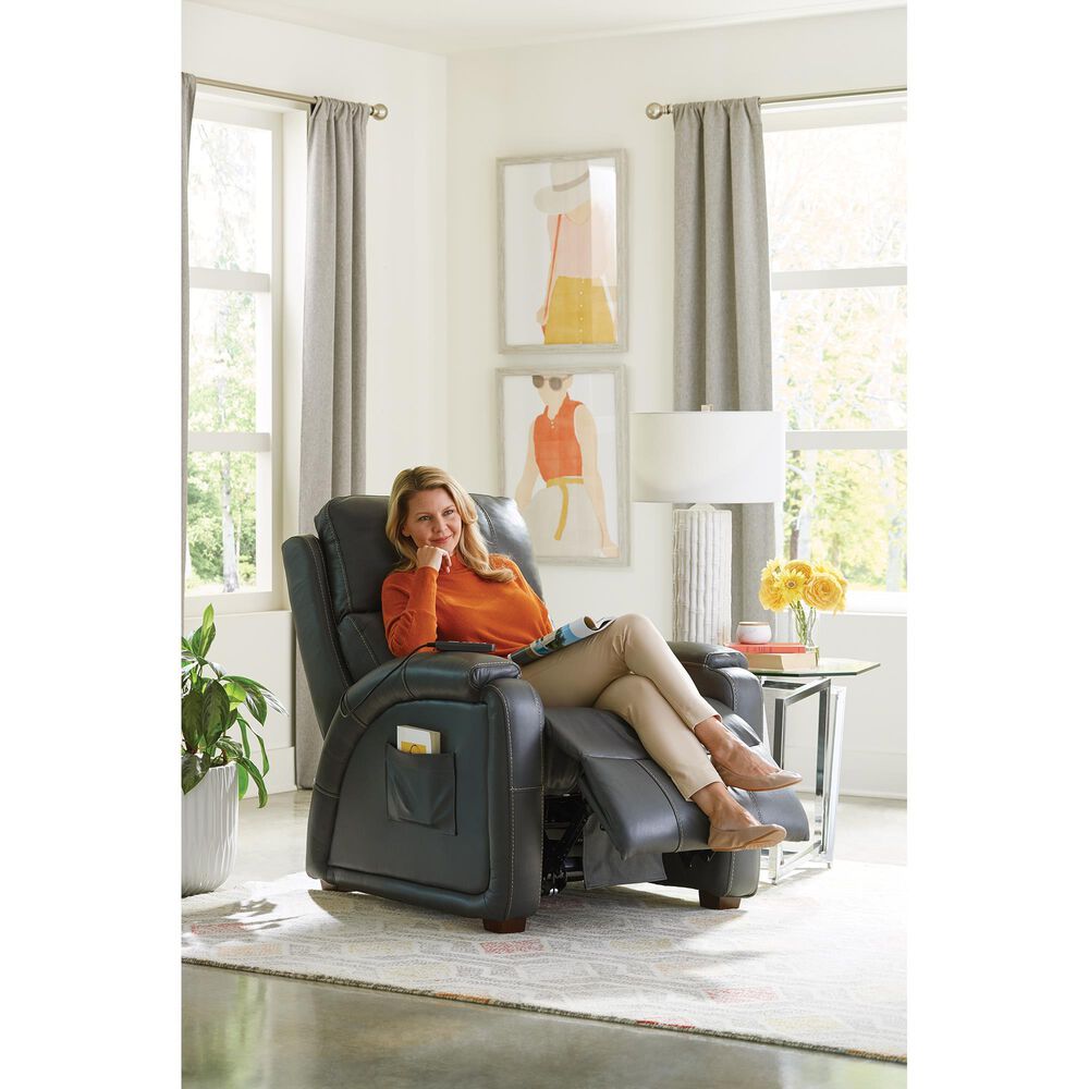 Catnapper Reliever Zero Gravity Power Recliner in Gunmetal, , large
