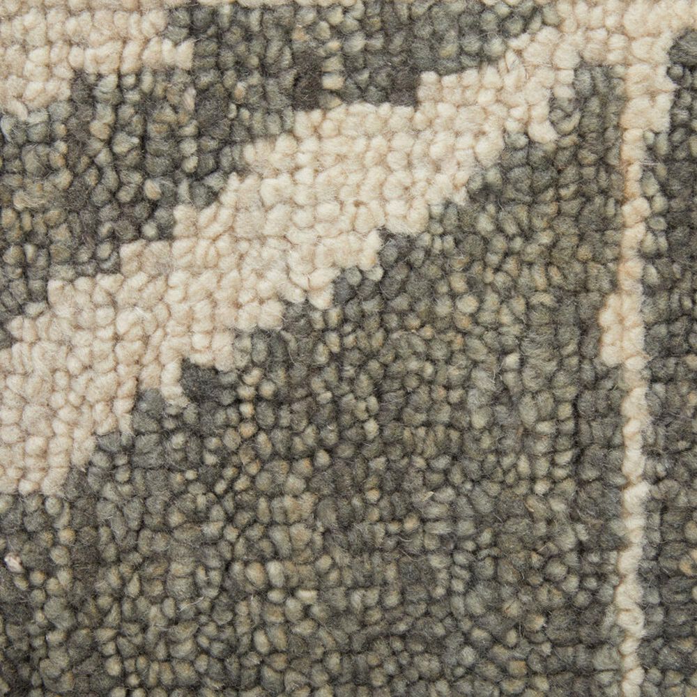 Feizy Sutton 5&#39;6&quot; x 8&#39;6&quot; Pewter and Green Area Rug, , large