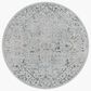Surya Brunswick Dusty Sage, Light Beige, Taupe, Medium Gray and Deep Teal 6"7" Round Area Rug, , large