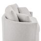 Lifestyle Solutions Beckett Stationary Storage Sofa in Ivory, , large
