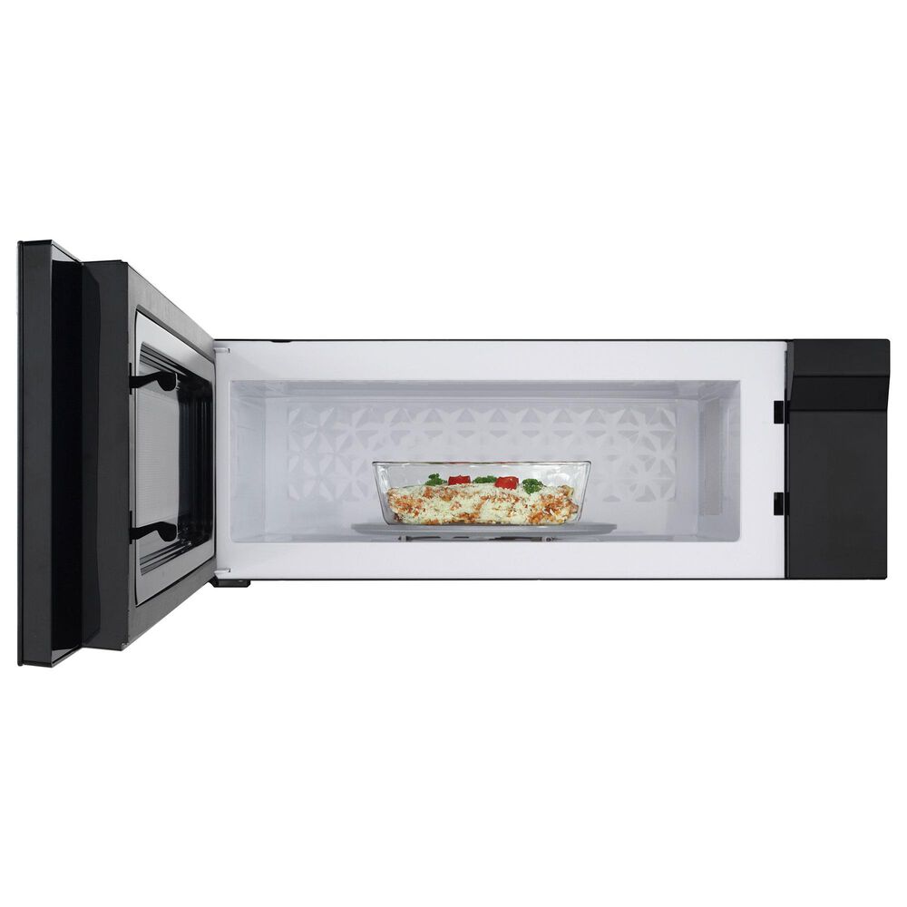 GE Profile 1.2 Cu. Ft. Over-the-Range Low Profile Sensor Microwave Oven in Black, , large