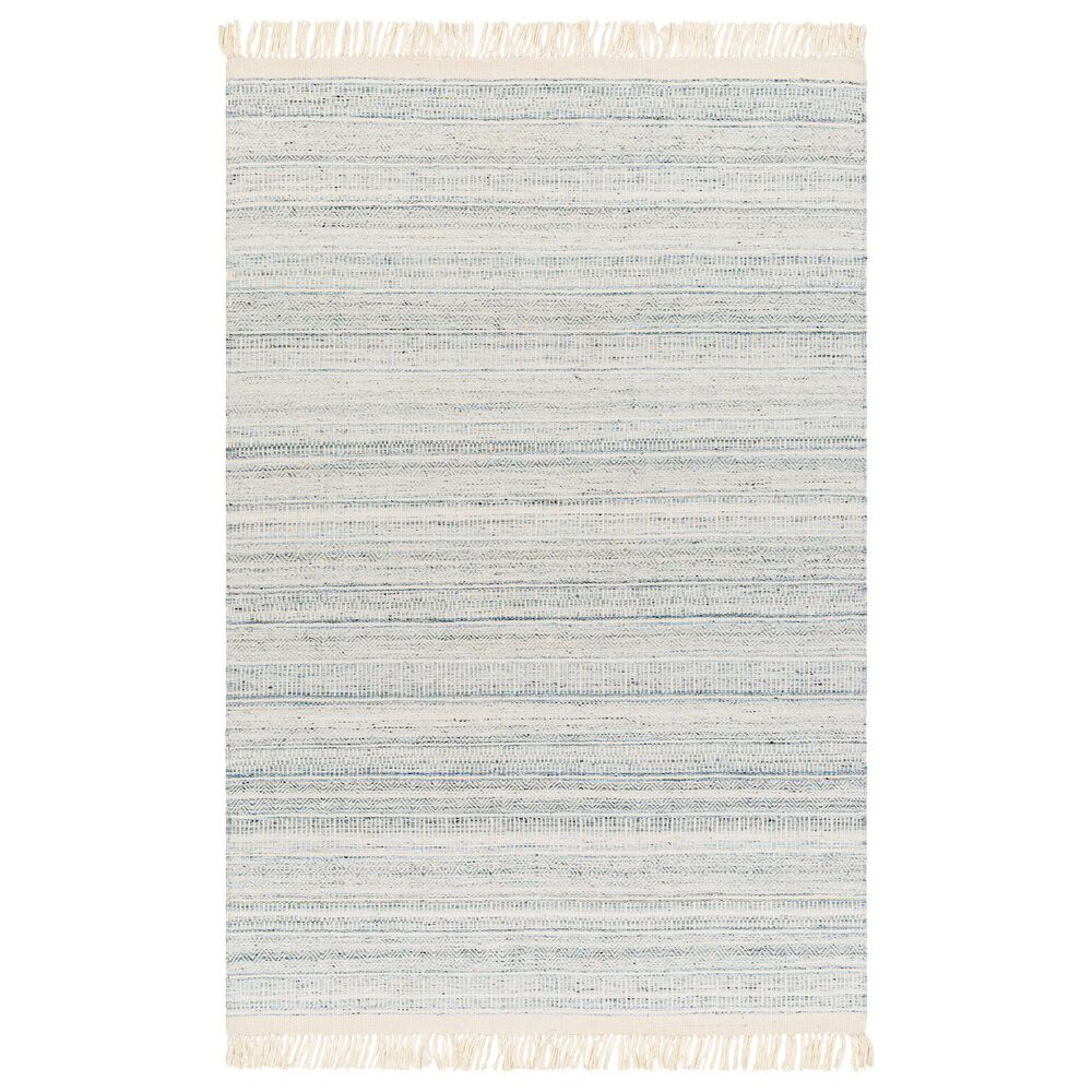 Surya Lily Beige, Ice Blue, Pale Blue and Light Blue 10&#39; x 14&#39; Area Rug, , large