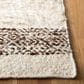 Safavieh Natura NAT321A 6" x 9" Ivory and Brown Area Rug, , large