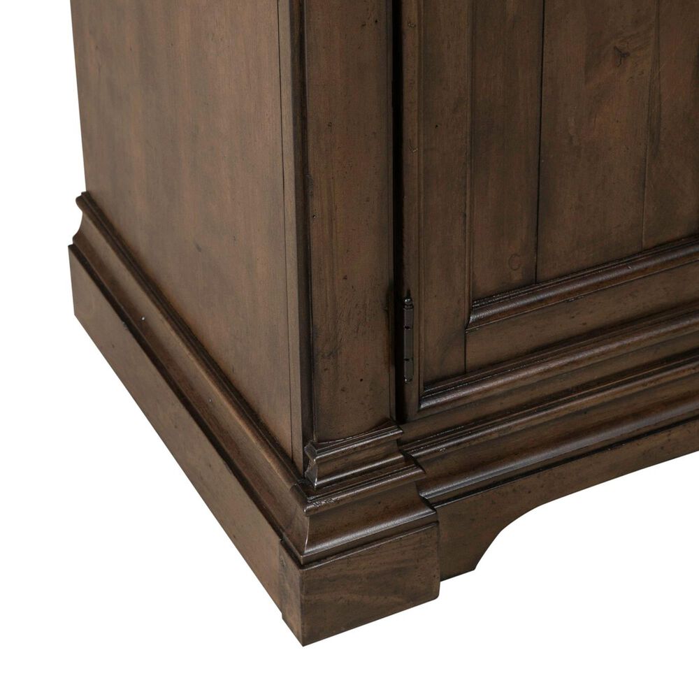 Belle Furnishings Buffet and Hutch in Dark Brown, , large