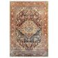 Surya Amelie 2"7" x 7"10" Blue, Gray, Orange, Brown and Beige Runner, , large