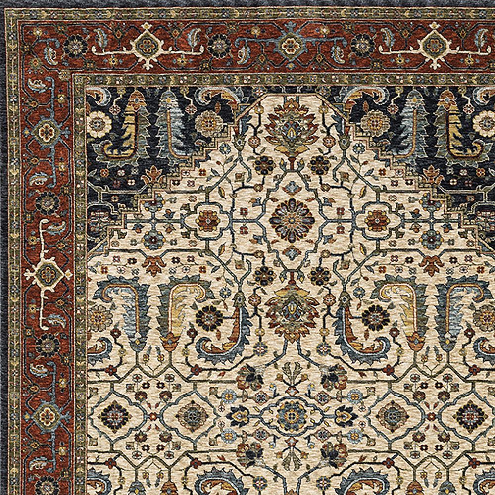 Oriental Weavers Aberdeen Persian 9&#39;10&quot; x 12&#39;10&quot; Ivory Area Rug, , large