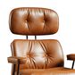 HOMLUX High Back Executive Office Chair with PU Leather in Brown, , large