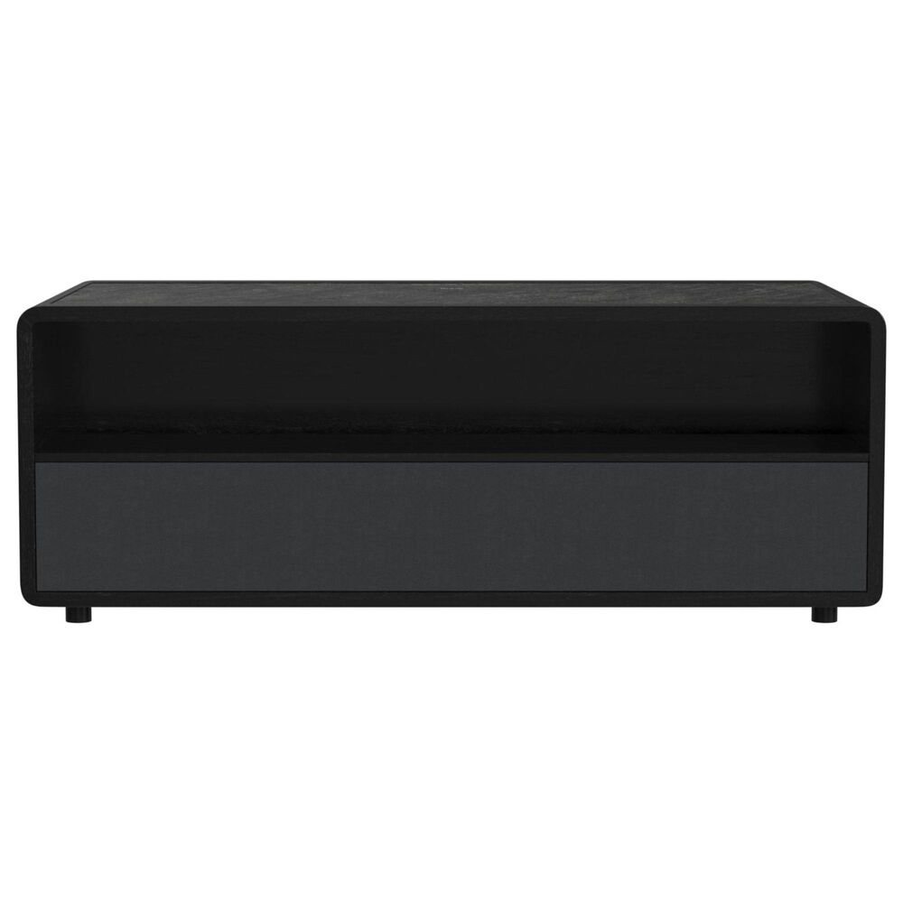 Mayberry Hill Halo Smart Coffee Table with Fridge and Speaker in Black, , large