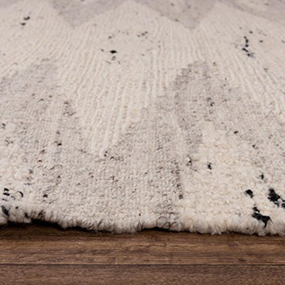RIZZY Nova NVA946 5&#39; x 7&#39;6&quot; Ivory Area Rug, , large