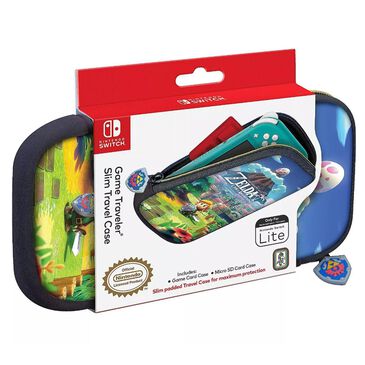 Nintendo Switch Lite Game Traveler Slim Travel Case - Link"s Awakening Design, , large