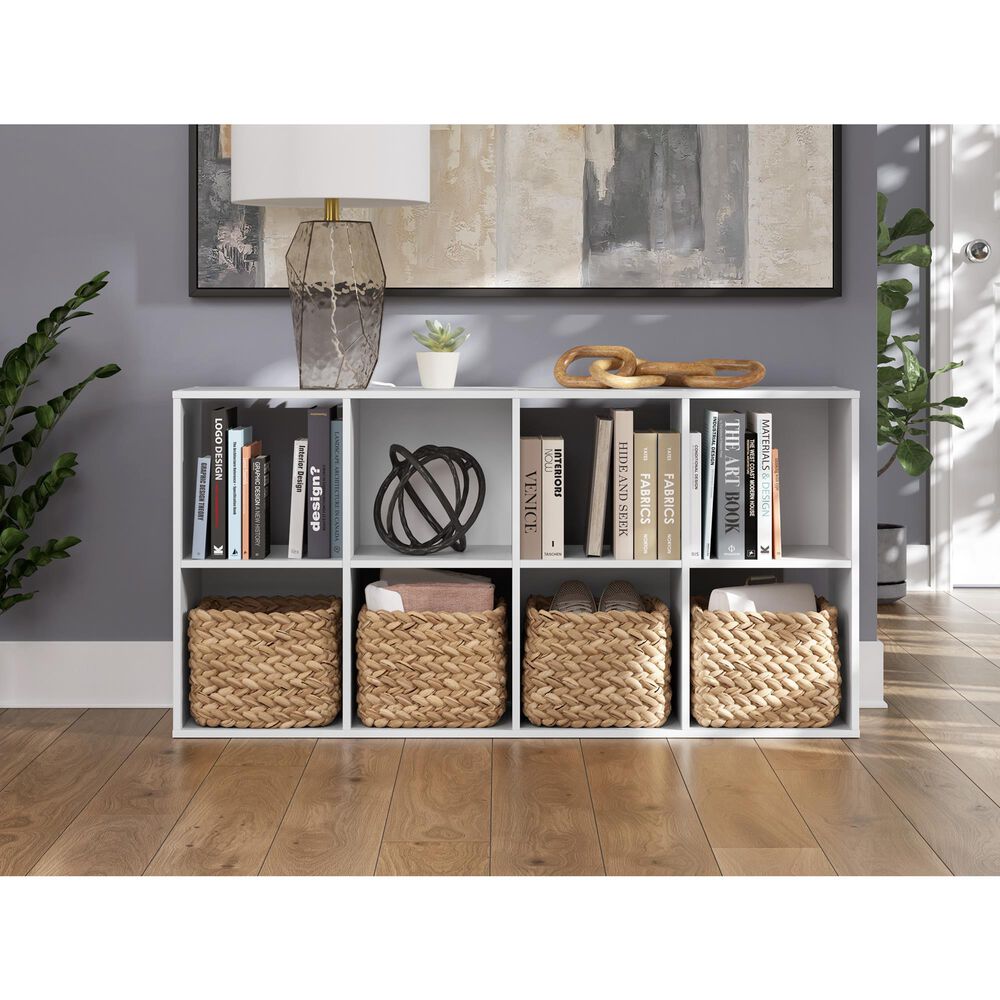 Ashley Onita 8-Cube Organizer in White, , large