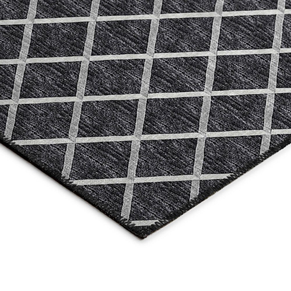 Dalyn Rug Company York 3&#39; x 5&#39; Black Indoor/Outdoor Area Rug, , large