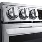 LG 6.3 Cu. Ft. Smart Wi-Fi Enabled ProBake Convection InstaView Slide-In Electric Range with Air Fry and Glass Cooktop in Stainless Steel, , large