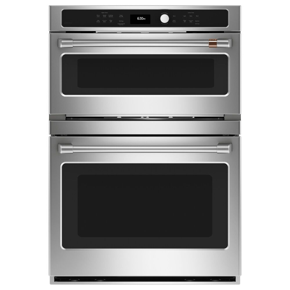 Cafe 30" Combination Double Wall Oven with Convection in Stainless Steel, , large