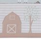 Lambs & Ivy Farmyard 3-Piece Crib Bedding Set in Taupe, White and Sage Green, , large