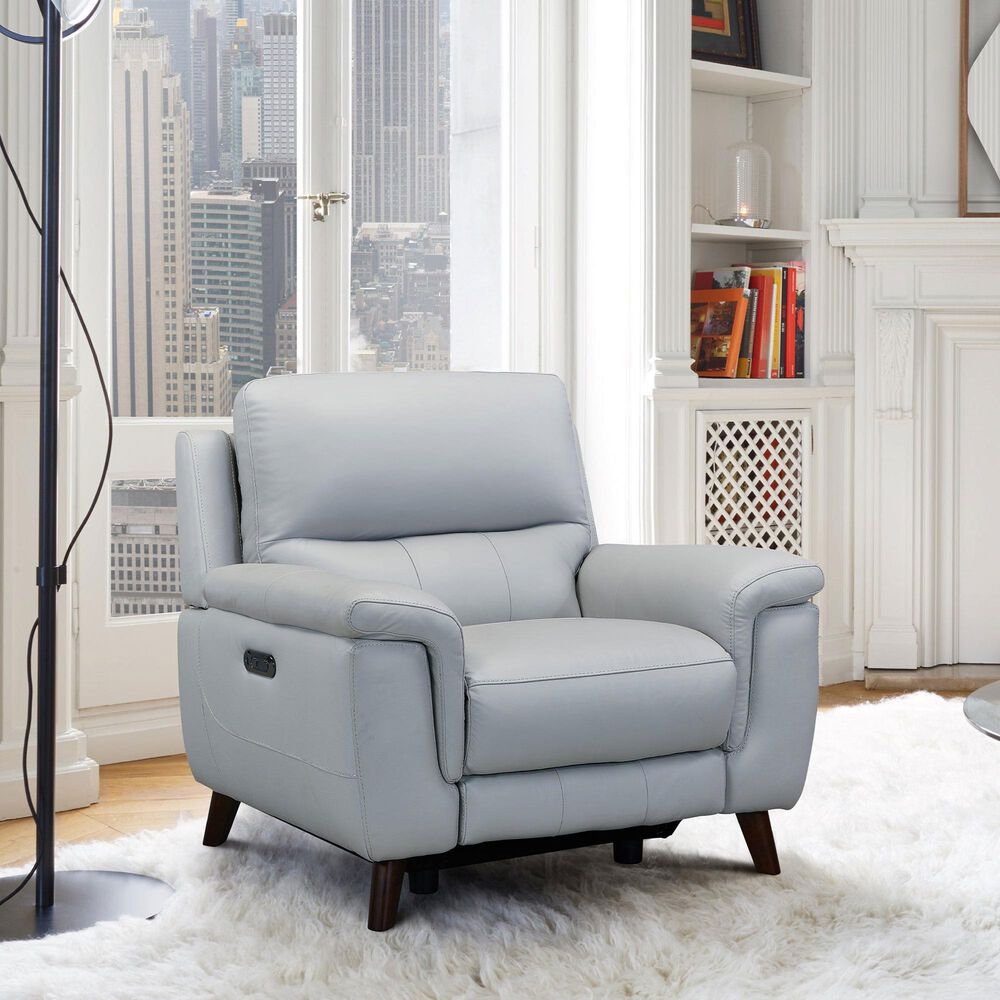 Blue River Lizette Power Recliner in Dove Grey, , large