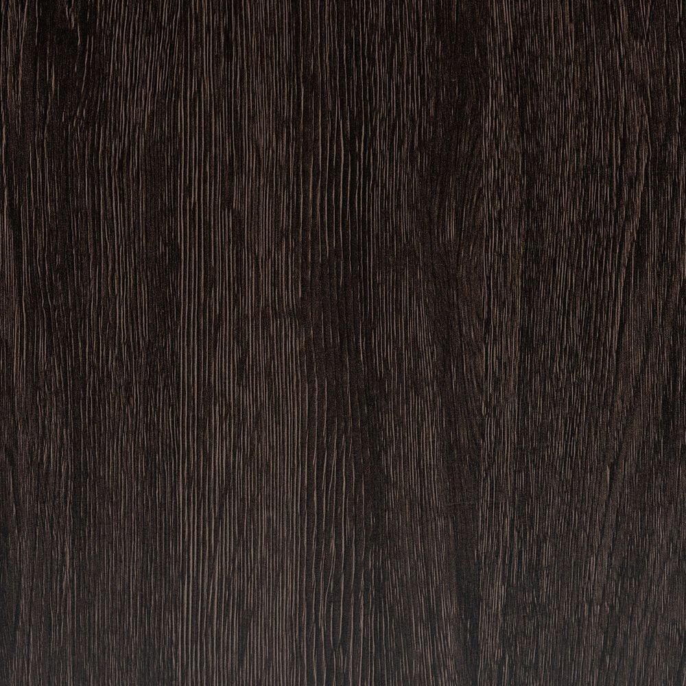 Baxton Studio Glover 2-Drawer Nightstand in Dark Brown and Black, , large