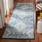 Safavieh Madison MAD616N 2"3" x 12" Navy and Creme Runner, , large