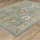 Oriental Weavers Maeve MAE02 Blue and Rust 9"10" x 12"10" Area Rug, , large