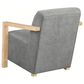 Coaster Diego Accent Arm Chair in Grey, , large