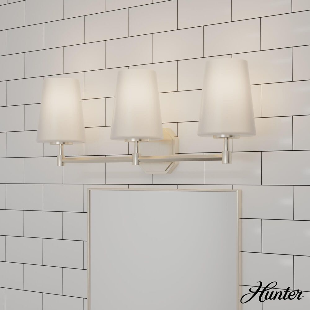 Hunter Nolita 3-Light Vanity in Brushed Nickel, , large