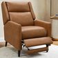 Furniture of America Selric Push Back Recliner in Brown, , large