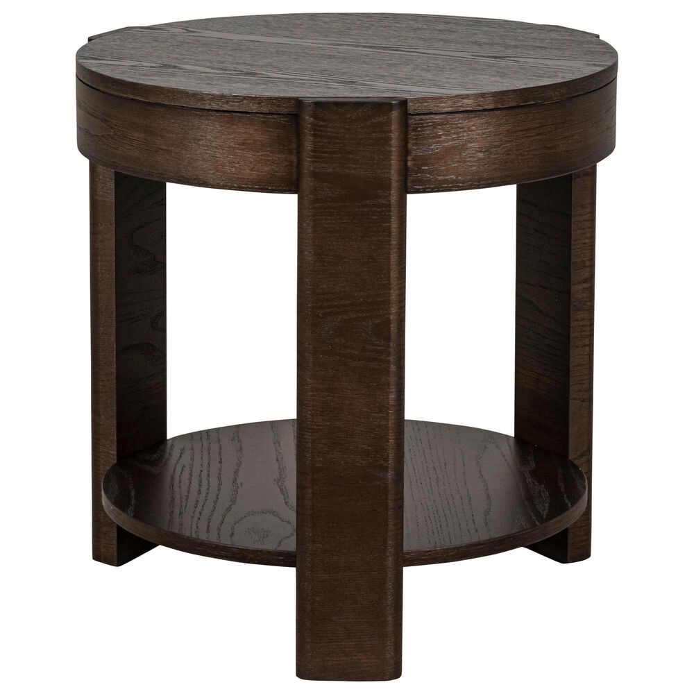 Crystal City Salina End Table in Brown, , large