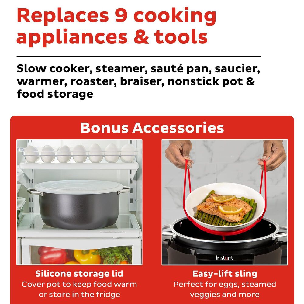Instant Brands 7.5-Quart Superior Slow and Multifunctional Cooker in Black, , large