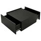 Furniture of America Elovier Coffee Table with Storage Drawers in Black, , large