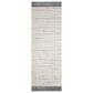 Loloi II Hagen 2"7" x 7"8" White and Ocean Runner, , large