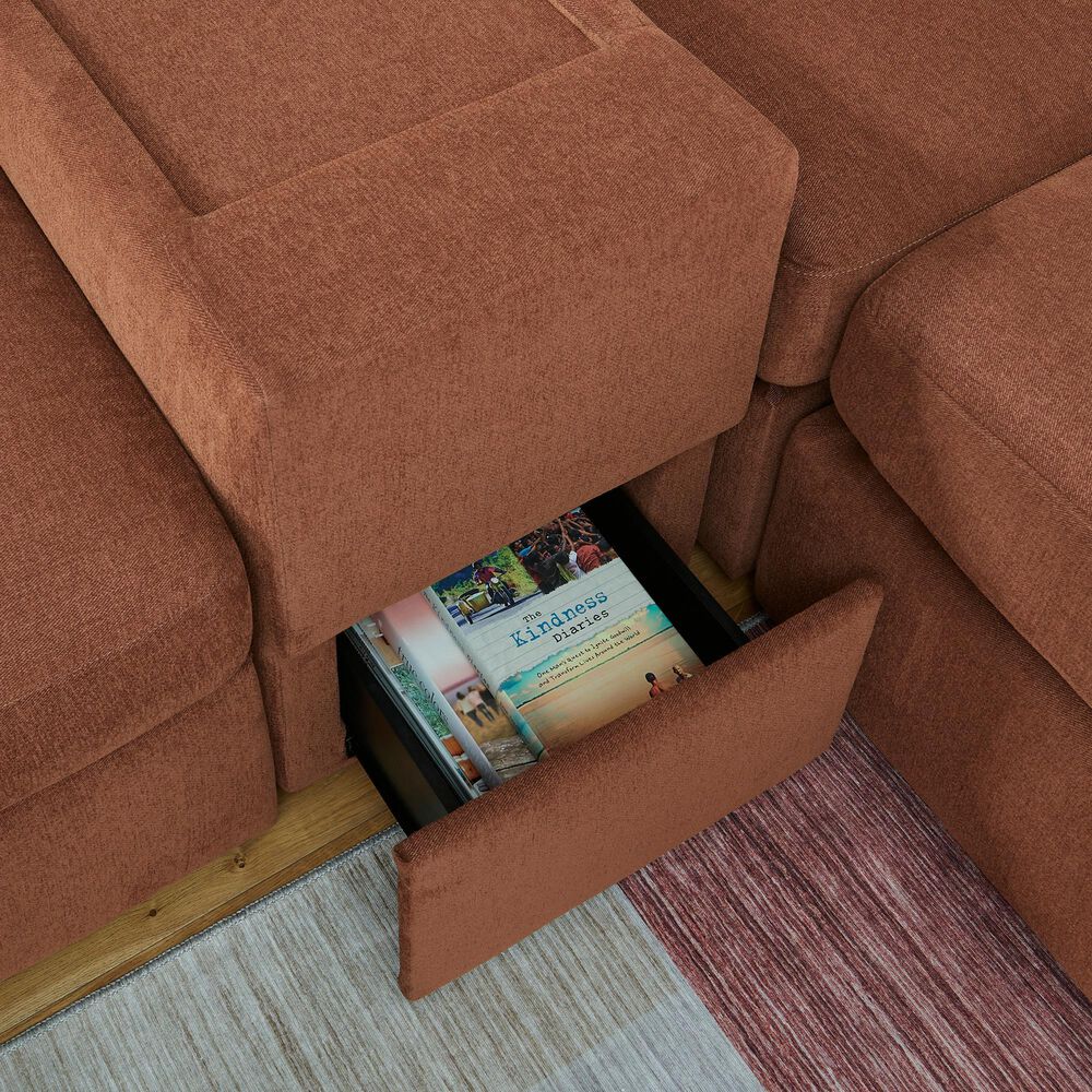 Ashley Modmax 8-Piece Sectional with Storage Consoles in Spice, , large