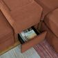 Ashley Modmax 8-Piece Sectional with Storage Consoles in Spice, , large