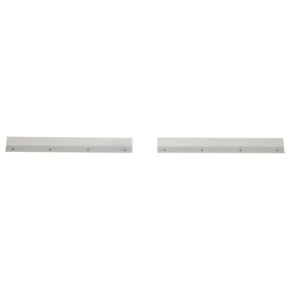 Maple and Jade 60&quot; Wall Shelf in Distressed White and Brown, , large